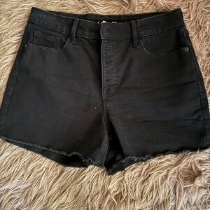 Old Navy Women's High Waist Shorts - Black